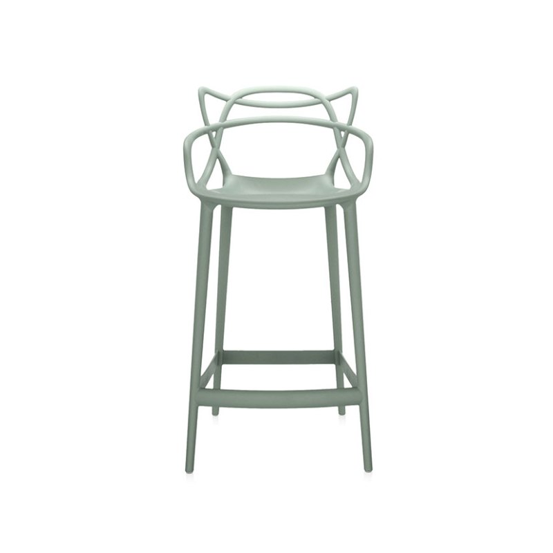 Kartell Masters by Phillippe Starck Stool H.65 Sage Kartell Masters by Phillippe Starck Stool H.65 Sage