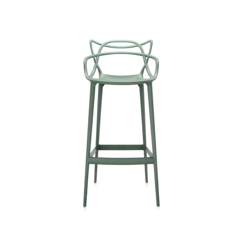 Kartell Masters by Phillippe Starck Stool H.75 Sage Kartell Masters by Phillippe Starck Stool H.75 Sage