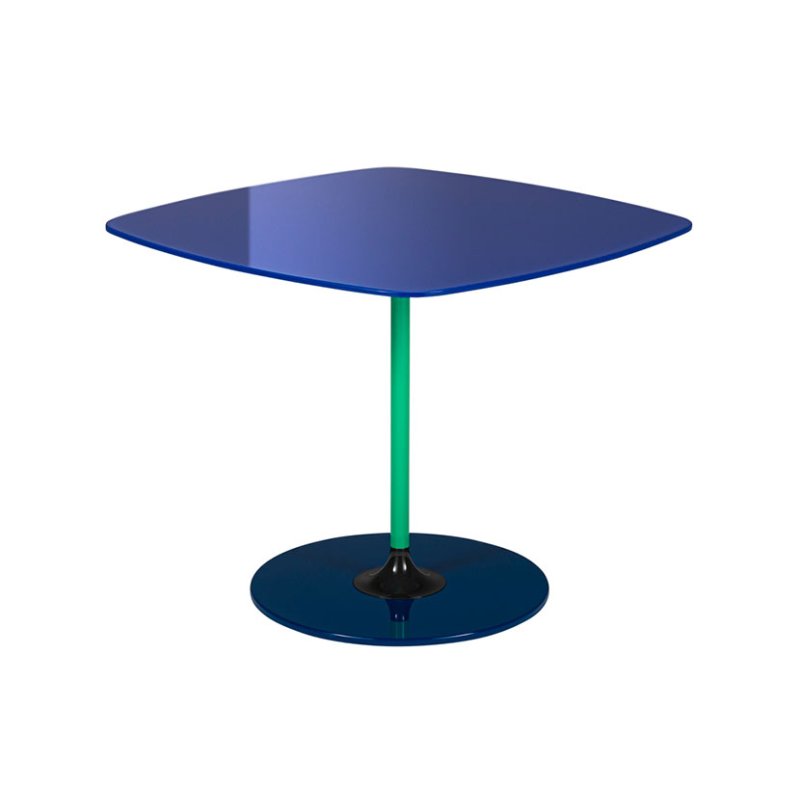 Kartell Thierry by Piero Lissoni Coffee Table Blue Kartell Thierry by Piero Lissoni Coffee Table Blue