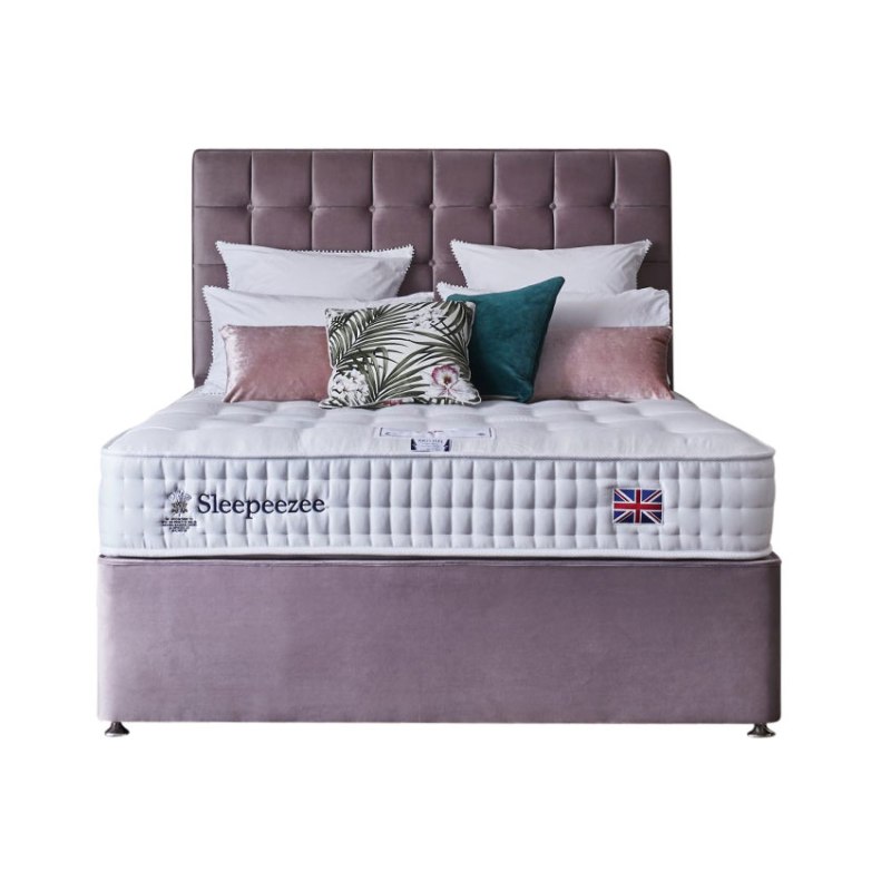 Sleepeezee Carnaby 1400 Small Double Platform Top Divan Bed Set Sleepeezee Carnaby 1400 Small Double Platform Top Divan Bed Set