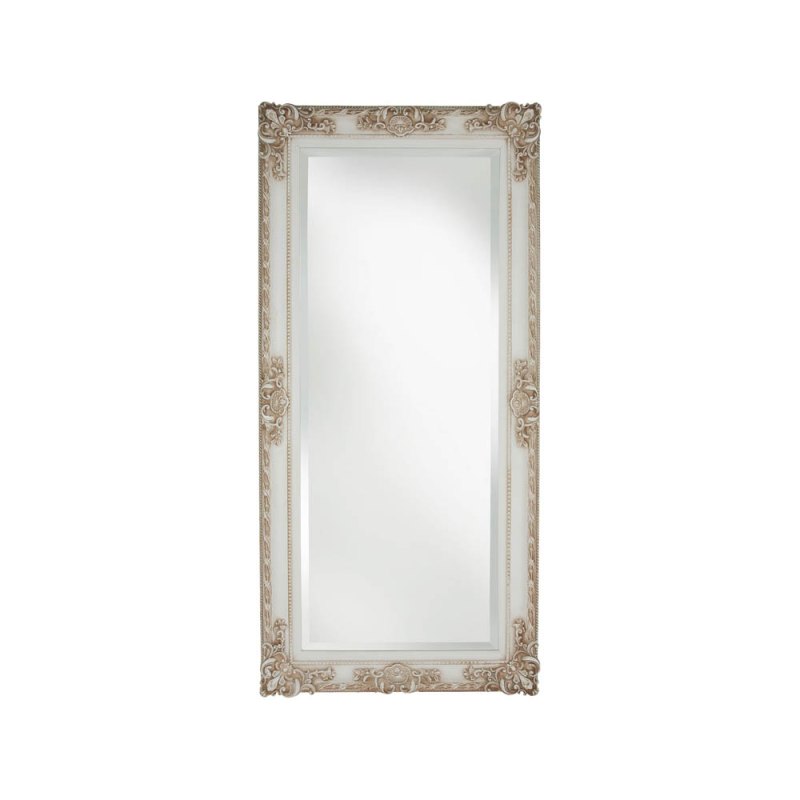 Classic Swept Frame Ornate Ivory Mirror Classic Swept Frame Ornate Ivory Mirror