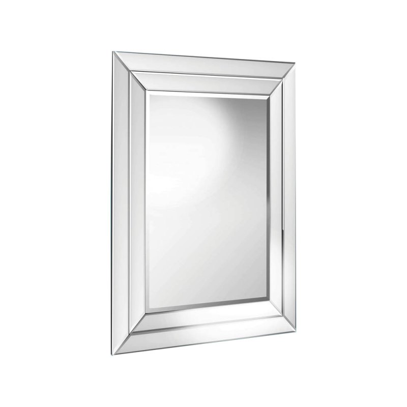 Double Angled Framed Mirror Double Angled Framed Mirror