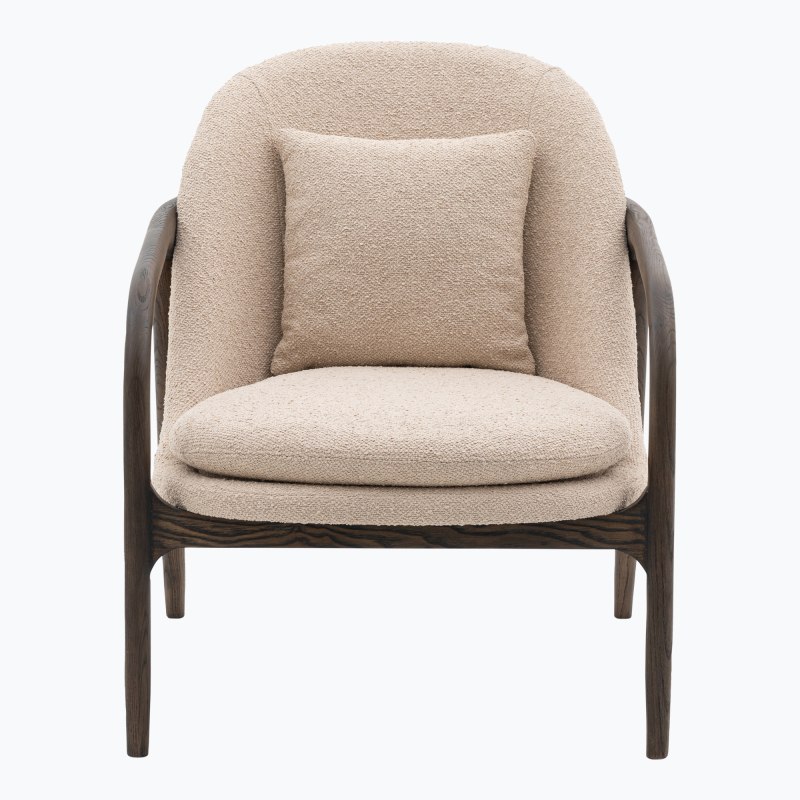 Apex Mid-Century Modern Armchair - Taupe Apex Mid-Century Modern Armchair - Taupe