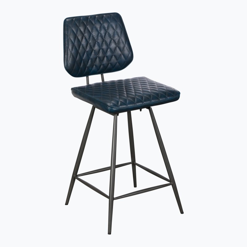 Bar Stool - Dark Blue Bar Stool - Dark Blue