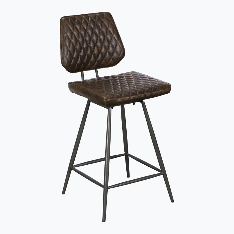 Bar Stool - Dark Brown Bar Stool - Dark Brown