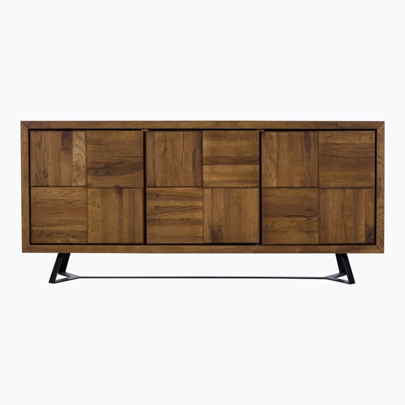 Quebec Textured Door Wide Sideboard Quebec Textured Door Wide Sideboard