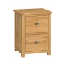 Hunningham 2 Drawer Filing Cabinet