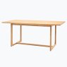 Carl 1.8m Rectangular Oak Dining Table Carl 1.8m Rectangular Oak Dining Table