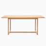 Carl 1.8m Rectangular Oak Dining Table Carl 1.8m Rectangular Oak Dining Table