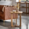 Carl Round Oak Side Table Carl Round Oak Side Table