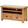 Hemingford Oak TV Unit With Drawers