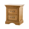 Padbury Oak 2 Drawer Bedside