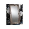 Kephri Silver Leaner Mirror 70 x 35,Ornate frame Antique silver finish