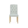 Burford Dining Chair Natural Button Back Dining Chair Burford Dining Chair Natural Button Back Dining Chair