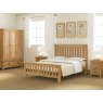 Fairfax Compact Bedroom Oak 30 Single Low Bed Frame