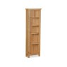 Fairfax Compact Oak Slim Bookcase