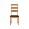 Ladder Back Chair with PU Seat Ladder Back Chair with PU Seat