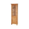 Fairfax Oak Corner Display Cabinet