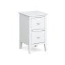 Ashford Bedroom Narrrow Two Drawer Bedside