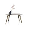 Habufa City 140cm x 100cm Industrial Dining Table