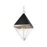 Coltrane Polished Nickel 8 Light Pendant