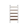 Kartell Adam Wood by Philippe Starck 5 Shelf Bookcase Dark Wood