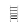 Kartell Adam Wood by Philippe Starck 5 Shelf Bookcase Ash Black