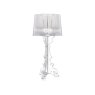 Kartell Bourgie by Ferruccio Laviani Crystal Lamp Kartell Bourgie by Ferruccio Laviani Crystal Lamp