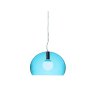 Kartell Fly by Ferruccio Laviani Small Petrol Blue Lamp