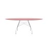 Kartell Glossy by Antonio Citterio Kartell Red Oval Table