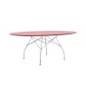 Kartell Glossy by Antonio Citterio Kartell Red Oval Table Kartell Glossy by Antonio Citterio Kartell Red Oval Table