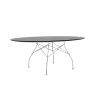 Kartell Glossy by Antonio Citterio Black Oval Table Kartell Glossy by Antonio Citterio Black Oval Table