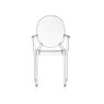 Kartell Louis Ghost by Philippe Starck Crystal Chair Kartell Louis Ghost by Philippe Starck Crystal Chair