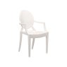 Kartell Louis Ghost by Philippe Starck Glossy White Chair Kartell Louis Ghost by Philippe Starck Glossy White Chair