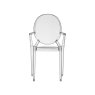 Kartell Louis Ghost by Philippe Starck Light Smoke Chair Kartell Louis Ghost by Philippe Starck Light Smoke Chair