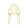 Kartell Louis Ghost by Philippe Starck Straw Yellow Chair