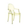 Kartell Louis Ghost by Philippe Starck Straw Yellow Chair Kartell Louis Ghost by Philippe Starck Straw Yellow Chair