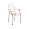 Kartell Louis Ghost by Philippe Starck Orange Sunset Chair Kartell Louis Ghost by Philippe Starck Orange Sunset Chair