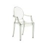 Kartell Louis Ghost by Philippe Starck Crystal Green Chair Kartell Louis Ghost by Philippe Starck Crystal Green Chair