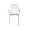 Kartell Louis Ghost by Philippe Starck Crystal Green Chair Kartell Louis Ghost by Philippe Starck Crystal Green Chair