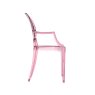 Kartell LouLou Ghost by Philippe Starck Transparent Pink Child Chair Kartell LouLou Ghost by Philippe Starck Transparent Pink Child Chair