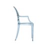 Kartell LouLou Ghost by Philippe Starck Transparent Blue Child Chair Kartell LouLou Ghost by Philippe Starck Transparent Blue Child Chair