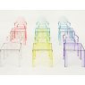 Kartell LouLou Ghost by Philippe Starck Transparent Blue Child Chair Kartell LouLou Ghost by Philippe Starck Transparent Blue Child Chair