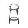 Kartell Masters by Phillippe Starck Stool H.65 Black Kartell Masters by Phillippe Starck Stool H.65 Black