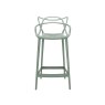 Kartell Masters by Phillippe Starck Stool H.65 Sage