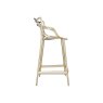 Kartell Masters by Phillippe Starck Stool H.65 Gold Metallic Kartell Masters by Phillippe Starck Stool H.65 Gold Metallic