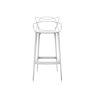 Kartell Masters by Phillippe Starck Stool H.75 White