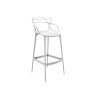 Kartell Masters by Phillippe Starck Stool H.75 White Kartell Masters by Phillippe Starck Stool H.75 White