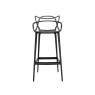 Kartell Masters by Phillippe Starck Stool H.75 Black