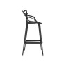 Kartell Masters by Phillippe Starck Stool H.75 Black Kartell Masters by Phillippe Starck Stool H.75 Black